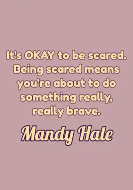 A quote by Mandy Hale.