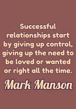 A quote by Mark Manson.