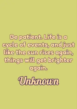 A quote by an unknown author.