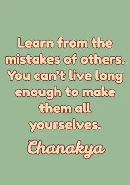 Work Quote by Chanakya