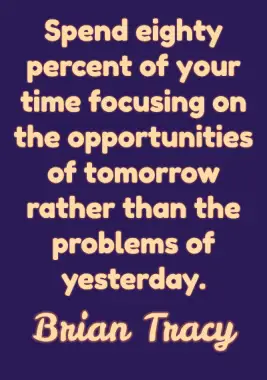 Monday Motivation Quote by Brian Tracy