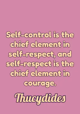 Courage Quote by Thucydides