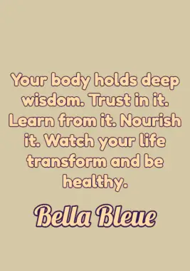 A quote by Bella Bleue.