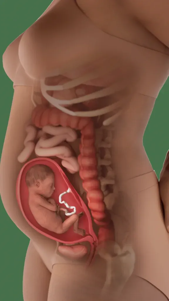 baby in womb at 22 weeks