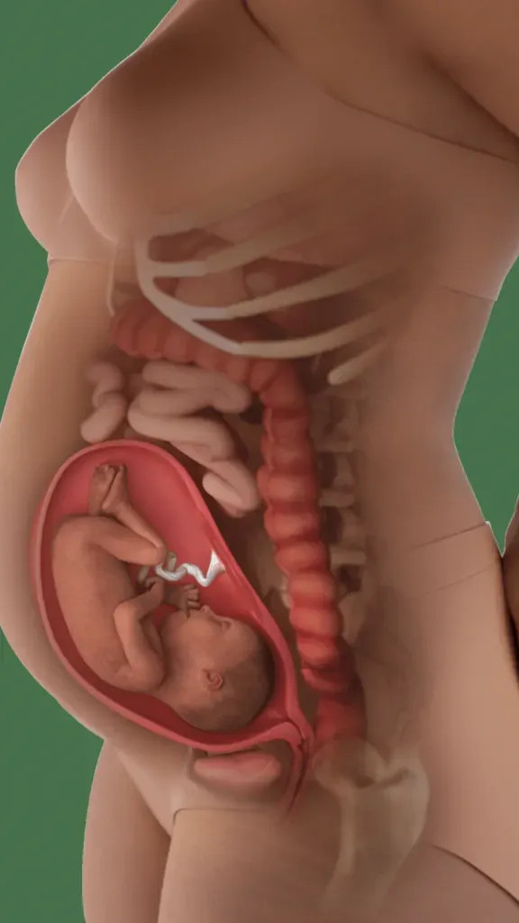 baby in body at 25 weeks