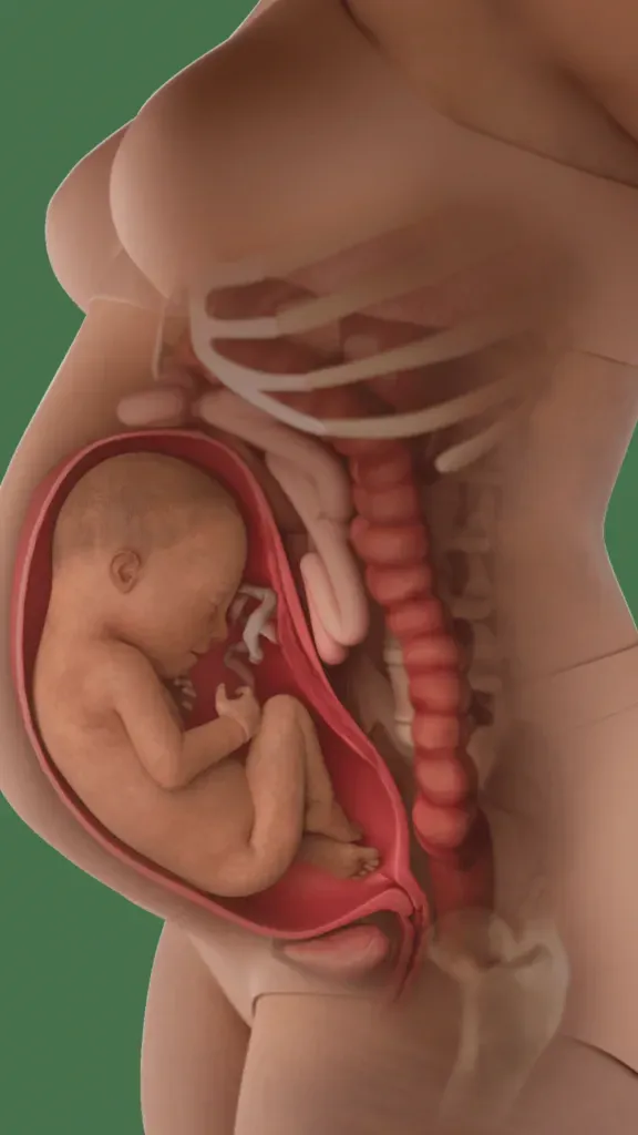 baby in body at 31 weeks