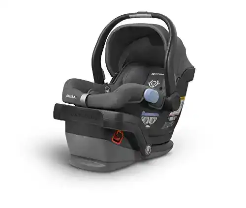 UPPAbaby MESA Infant Car Seat -Jordan (Charcoal Melange)Merino Wool Version/Naturally Fire Retardant