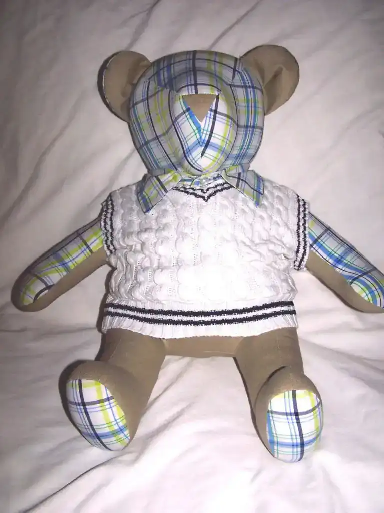 Heirloom Recycled Teddy Bear