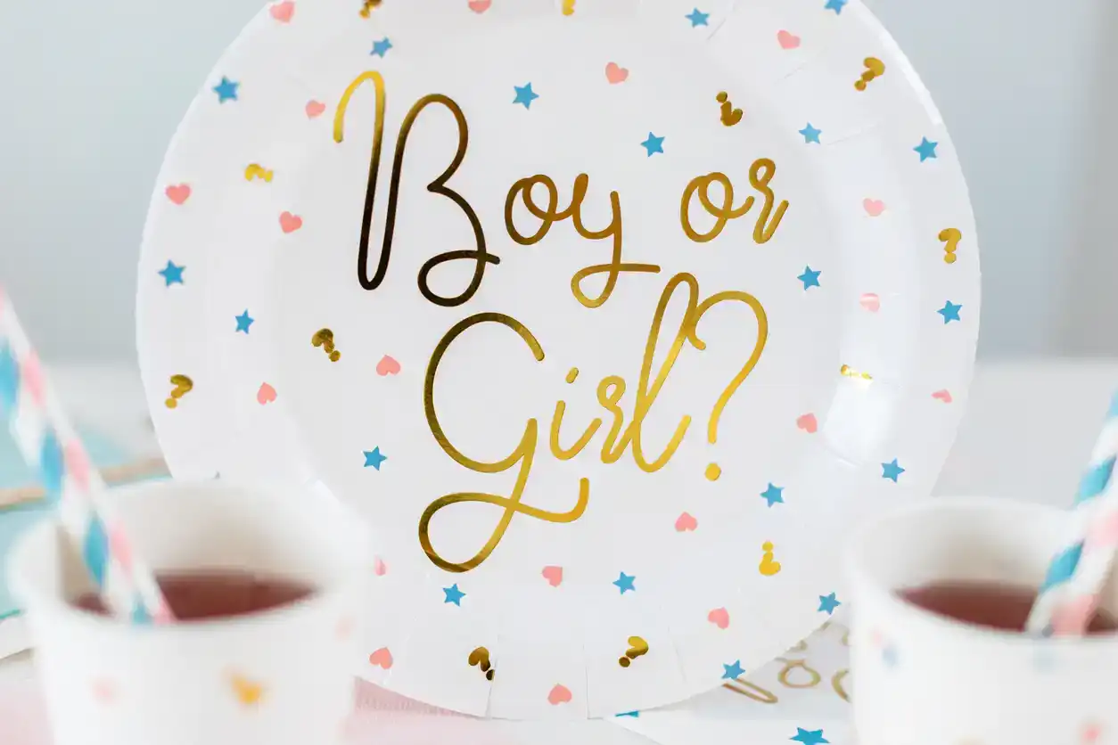 Balloon Drop Gender Reveal