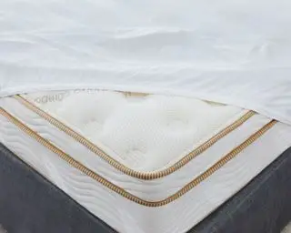 Coprimaterasso sul letto