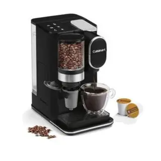 Cuisinart Grind and Brew contra um fundo branco.