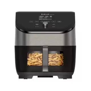 La friteuse à air Vortex instantané sur fond blanc