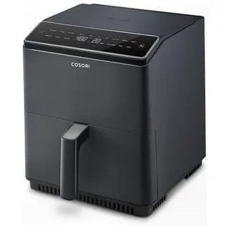 Une friteuse à air Cosori Dual Blaze sur fond blanc