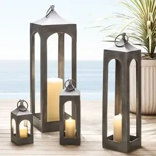 Lanterne da esterno per fienile in ceramica