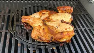 Test du poulet sur le Weber Spirit II E-310