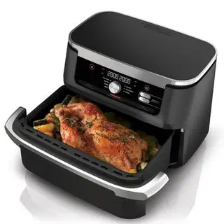 נינג'ה Foodi Flexbasket Air Fryer במילוי עוף