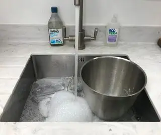 ケンウッド シェフXL チタンスタンドミキサーの洗浄