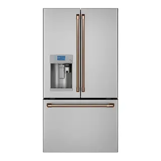 Café Appliances Réfrigérateur intelligent à portes françaises à profondeur de comptoir avec système d'infusion Keurig® K-Cup®