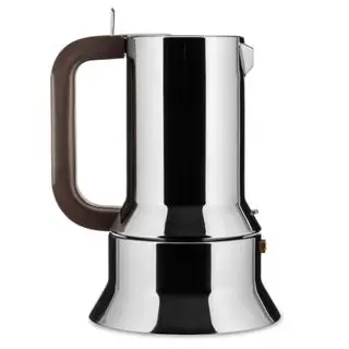 Pote moka Alessi 9090 em fundo branco