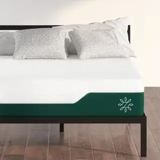 Matelas rafraîchissant en mousse à mémoire de forme gel Zinus