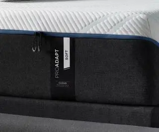 テンピュール ペディック マットレスの端。