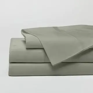 Ensemble de draps en bambou Cosy Earth sur fond blanc.