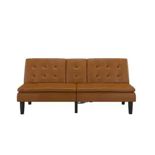 Baseia o Memory Foam Futon contra um fundo branco.