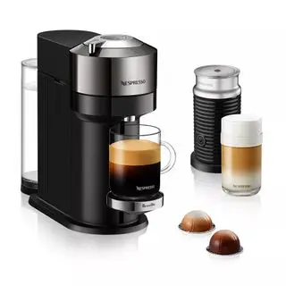 Nespresso Vertuo Next Deluxe von Breville mit Aeroccino Milchaufschäumer