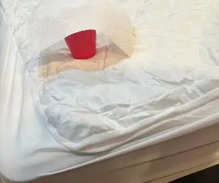 Le dessus-coussin du matelas Helix Dusk.