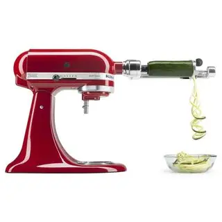 Accesorio para espiralizador KitchenAid con pelar, descorazonar y rebanar - KSM1APC