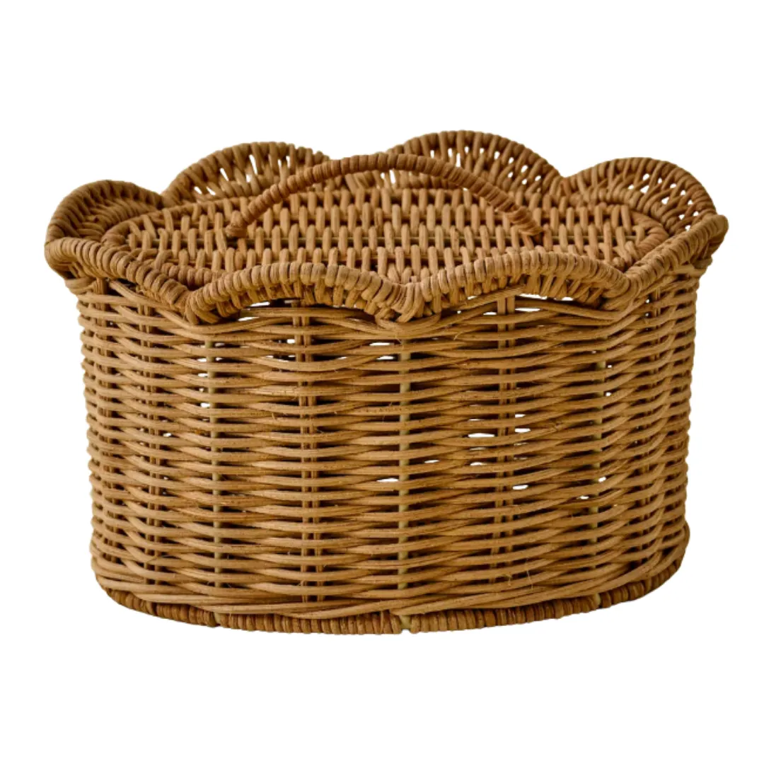 Bote tejido festoneado Lauren - Pequeño' loading='lazy' title=