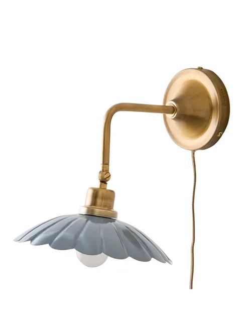 Carolyn Enamel Plug-In nástěnné svítidlo' title=