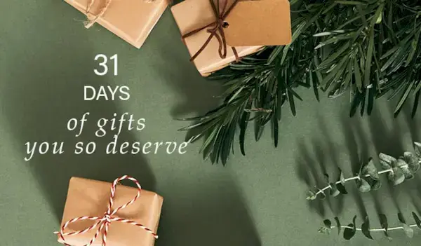 31 dní dárků, které si zasloužíte 2025