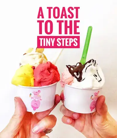 En skål for de små trinnene (hver stor endring er resultatet av 100 små trinn)