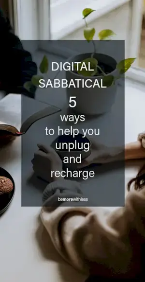 Digital sabbatsår: 5 måter å koble fra og lade opp