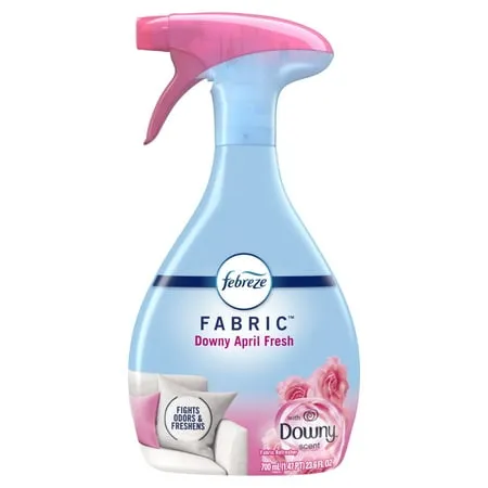 Febreze Spray per tessuti Deodorante per ambienti Combatte gli odori Rinfrescante per tessuti Downy April Fresh 23.6 Fl Oz' loading='lazy' title=