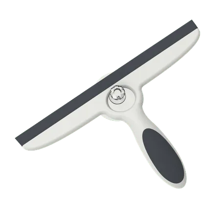 Ehomgui Stierka na sprchové dlaždice Čistenie okien Čistič skla Čistič zrkadiel s háčikom 10 palcový šedý' loading='lazy' title=