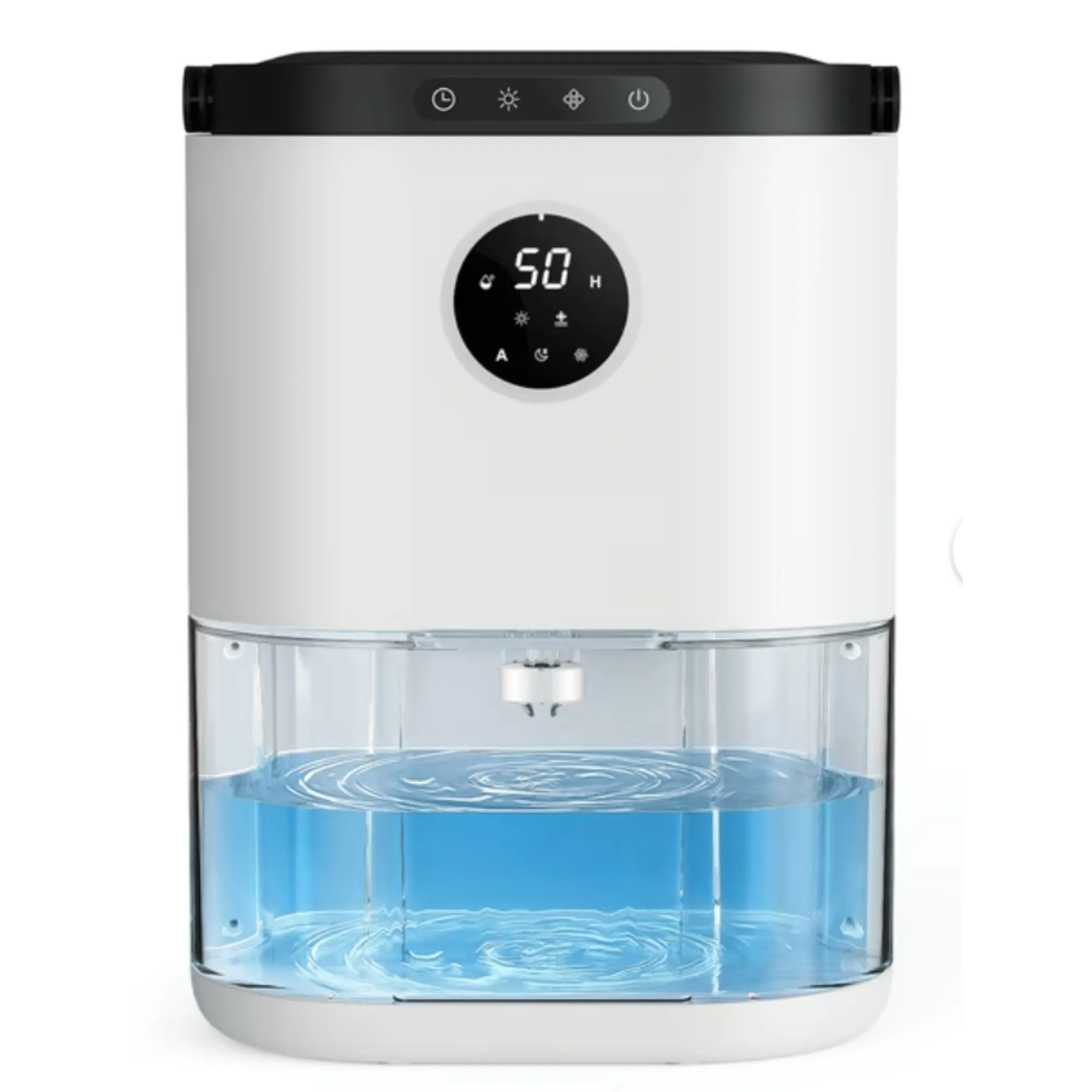 ALROCKET 5-litrowy osuszacz z timerem 4500 stóp sześciennych automatyczne odszranianie wyjątkowo ciche dla domu duży pokój łazienka garaż RV' loading='lazy' title=