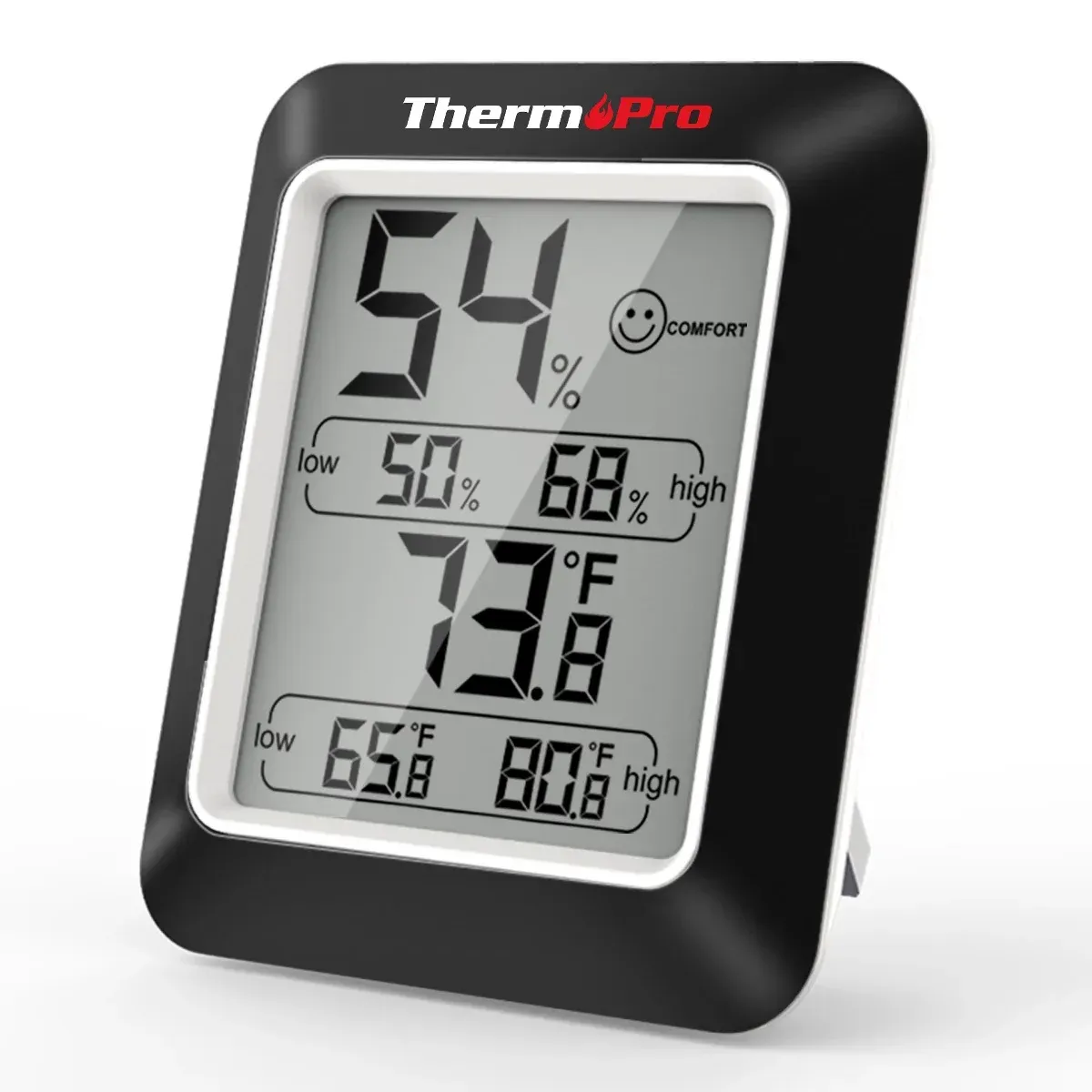 Thermopro Tp50w デジタル湿度計室内温度計室内温度計と湿度計温度湿度モニター付き' loading='lazy' title=