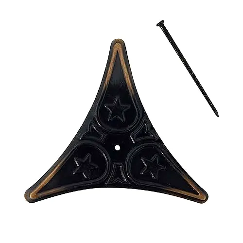 Dekorativt stjernestøvhjørne til trappetrin med bronze finish' loading='lazy' title=