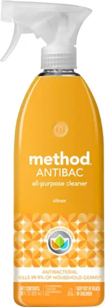 Metode Antibakteriel All-Purpose Cleaner Spray, Citron,