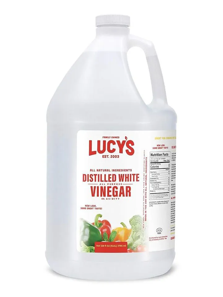 Aceto bianco distillato naturale di proprietà della famiglia Amazon Lucy 1 gallone' loading='lazy' title=