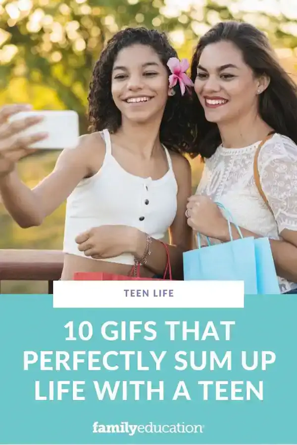 10 GIF che riassumono perfettamente la vita da adolescente