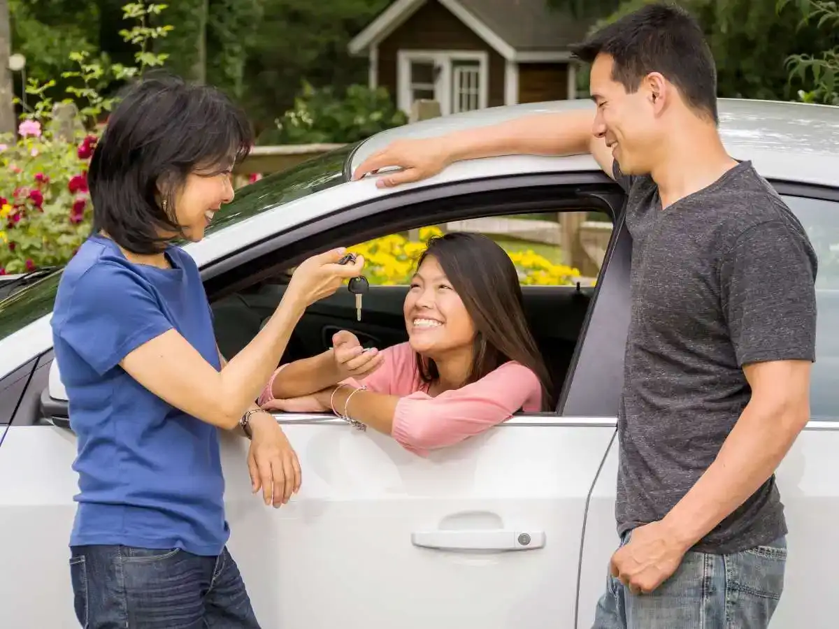 Parents Talking to Teen Driver