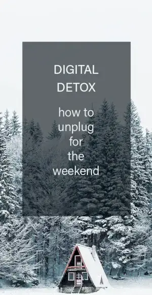 디지털 디톡스: 주말 동안 플러그를 뽑는 방법