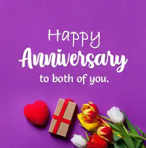 Happy Anniversary both of you