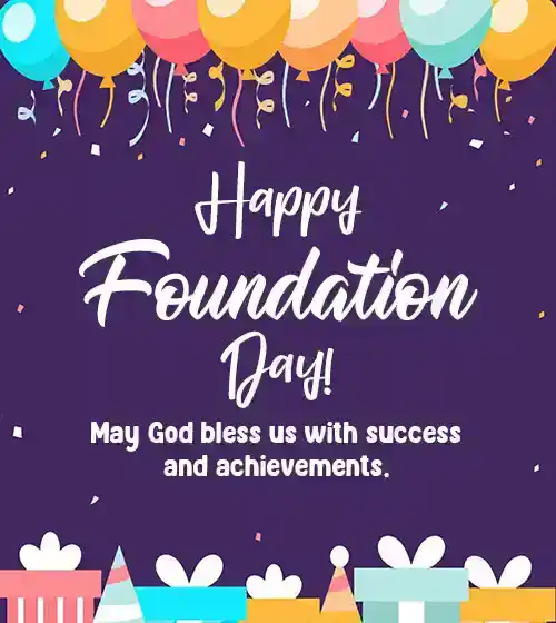 foundation day wishes