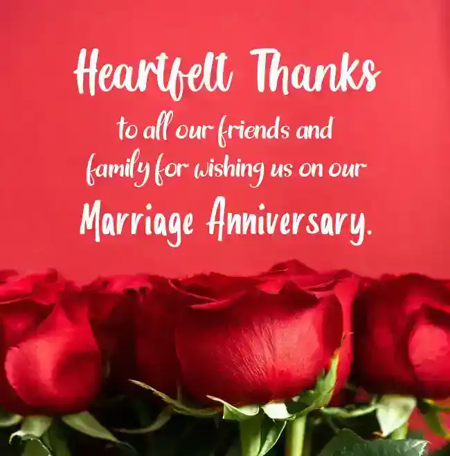 thank you message for anniversary wishes