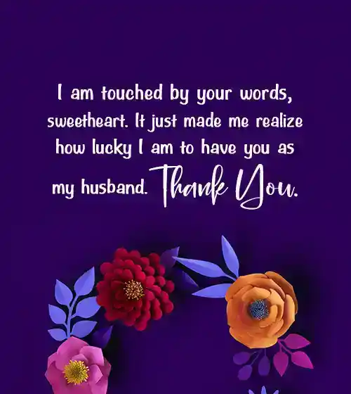 Thanks For Anniversary Wishes For Husband
