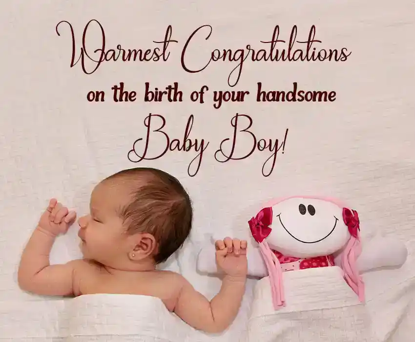Congratulations on The Birth of Your Son